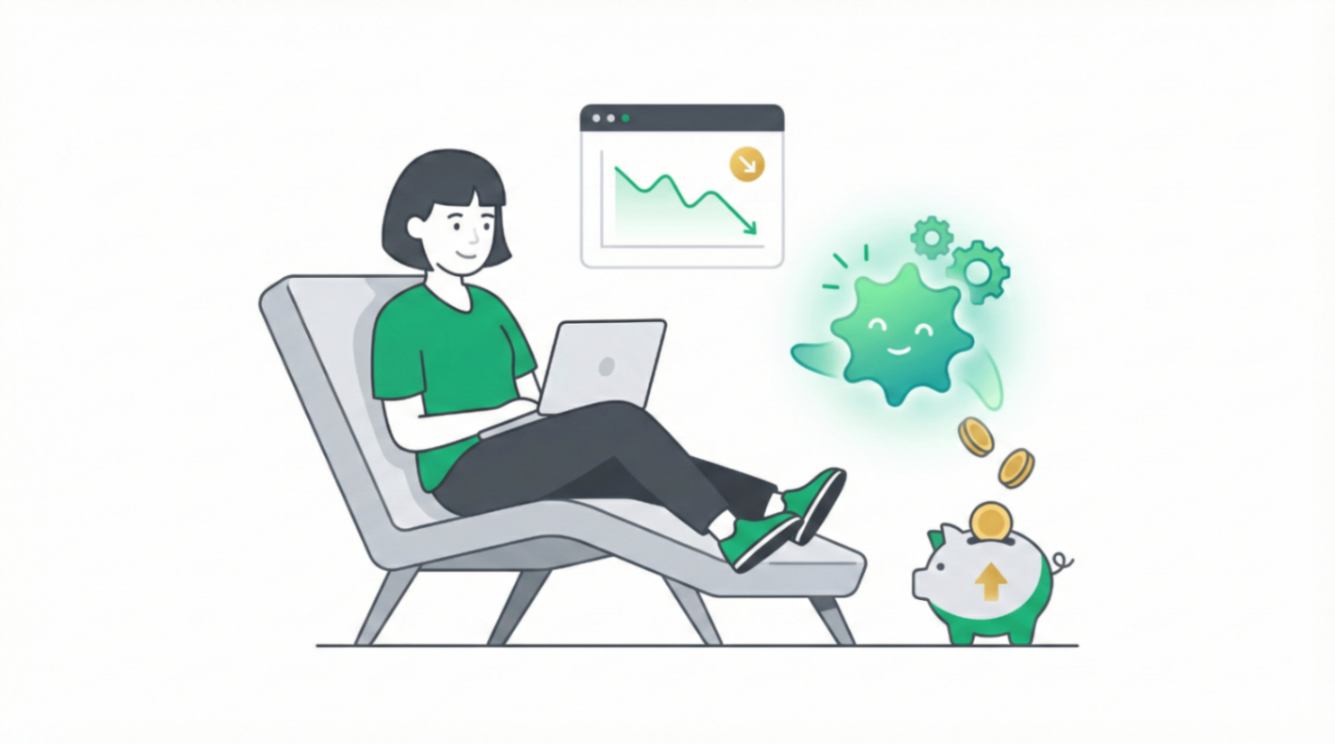 Relaxed Traveler with AI-Powered Airfare Savings