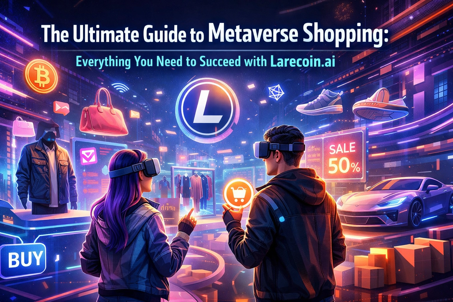 [HERO] The Ultimate Guide to Metaverse Shopping: Everything You Need to Succeed with Larecoin.ai
