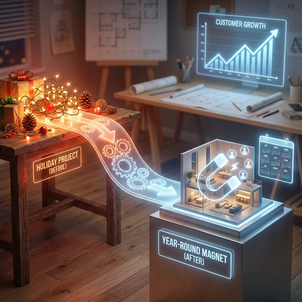 How to Turn Holiday Before/After Projects Into Year-Round Customer Magnets