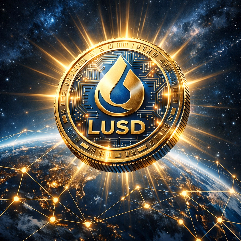 LUSD stablecoin connected to global blockchain network for decentralized payments