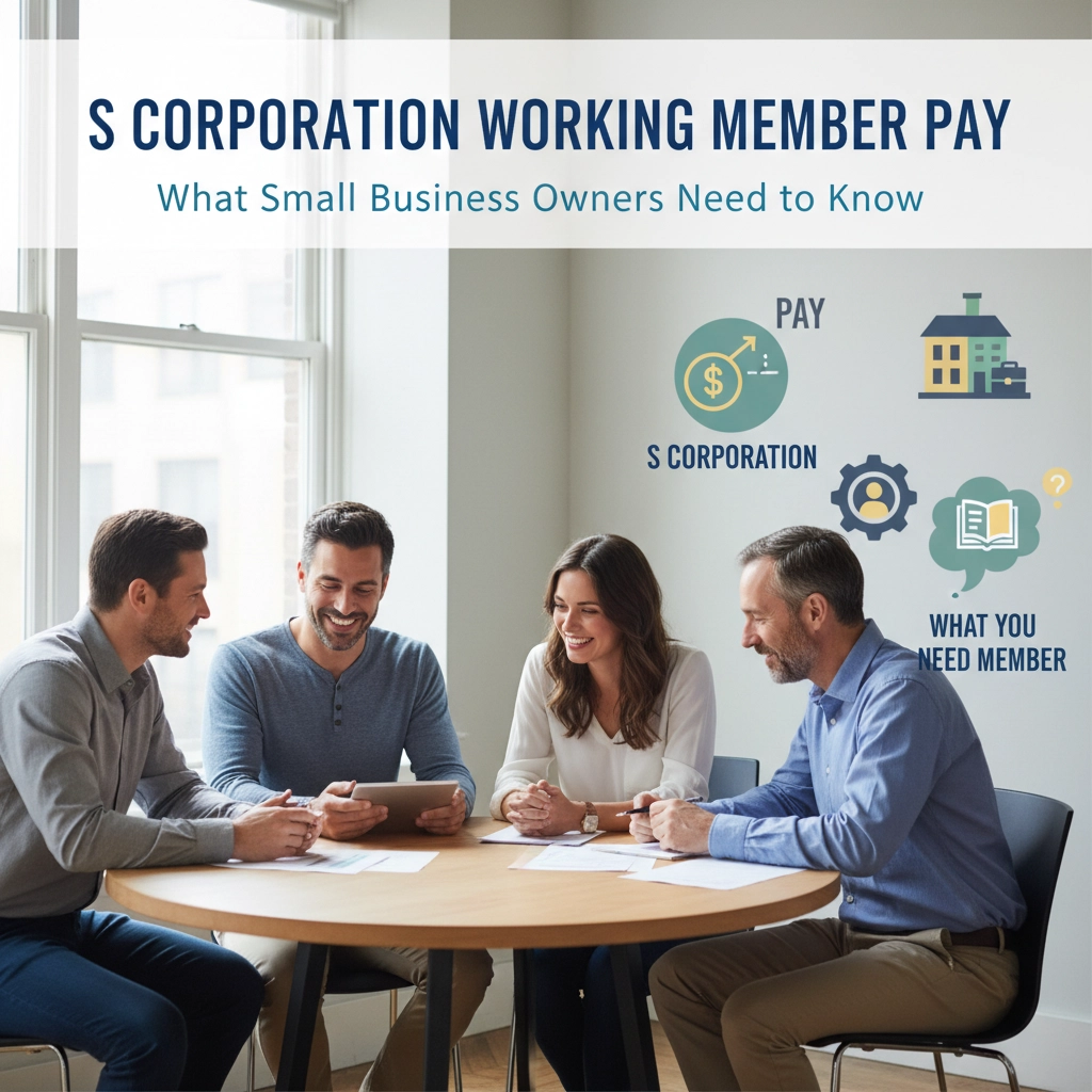S Corporation Working Member Pay: What Small Business Owners Need to Know