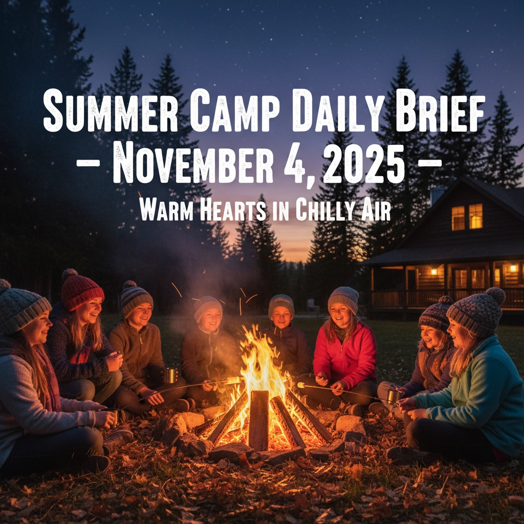 Summer Camp Daily Brief : November 4, 2025
