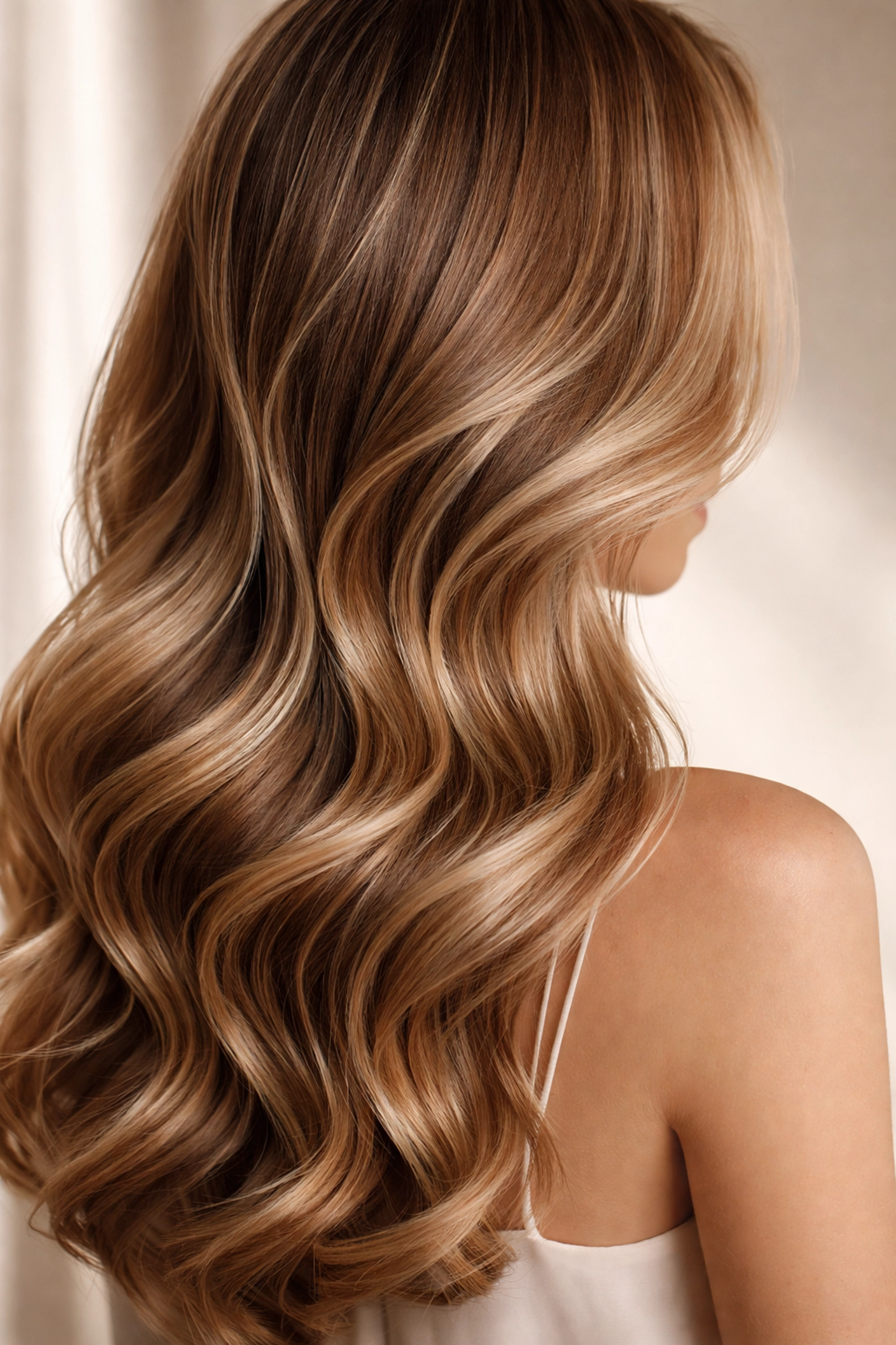 Λαμπερά υγιή μαλλιά μετά από επαγγελματικό styling και κομμώσεις Παιανία