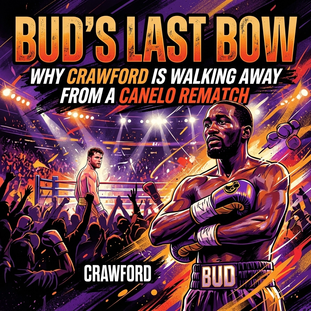 [HERO] Bud’s Last Bow: Why Crawford is Walking Away from a Canelo Rematch