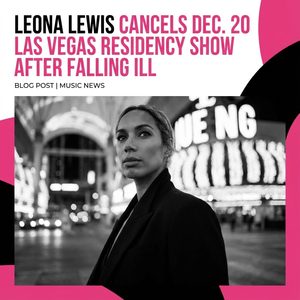 Leona Lewis Cancels Dec. 20 Las Vegas Residency Show After Falling Ill
