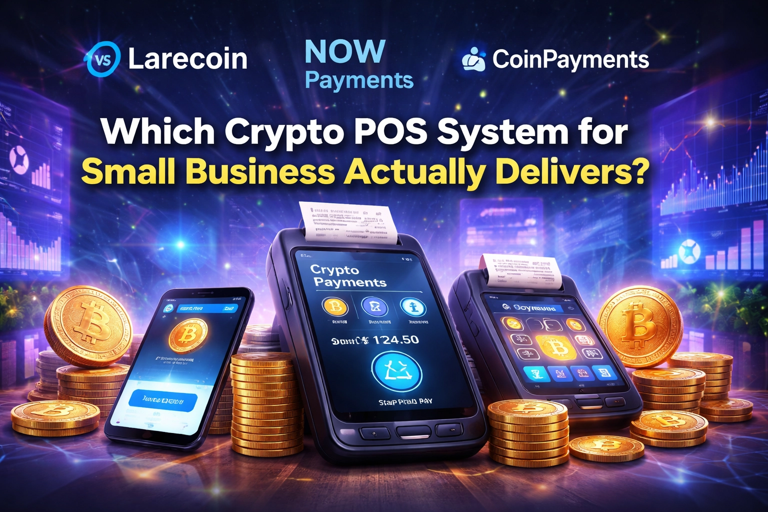 [HERO] Larecoin vs NOWPayments vs CoinPayments: Which Crypto POS System for Small Business Actually Delivers?