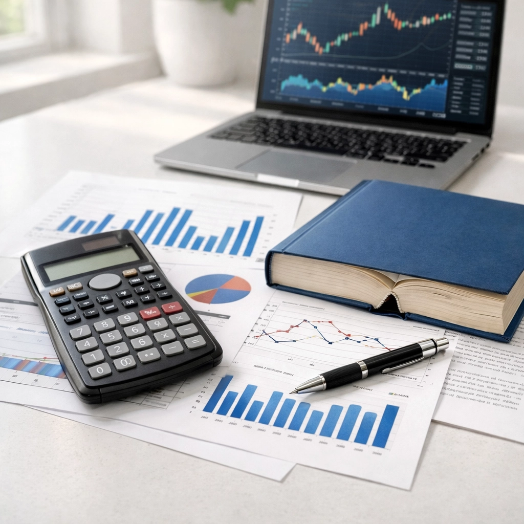 CLEP exam study materials with calculator showing cost savings vs traditional college courses (1x1, center safe zone)