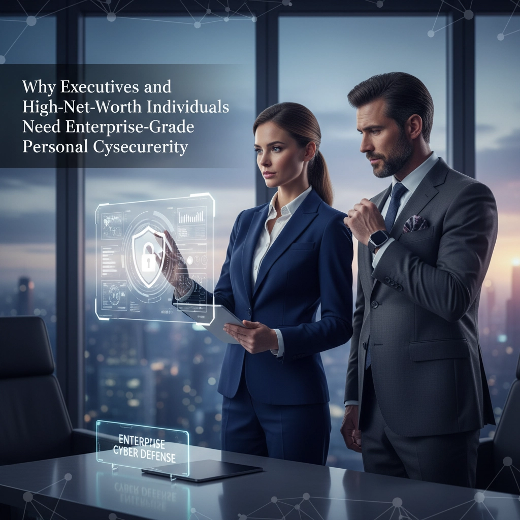Why Executives and High-Net-Worth Individuals Need Enterprise-Grade Personal Cybersecurity