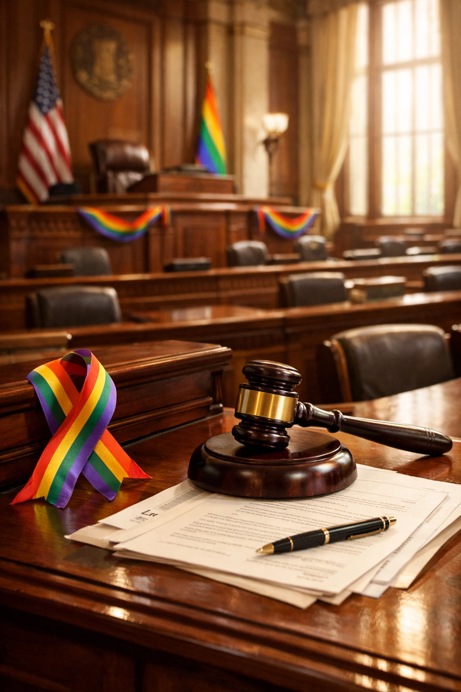 Legislative chamber symbolizing Matthew Shepard Hate Crimes Prevention Act passage