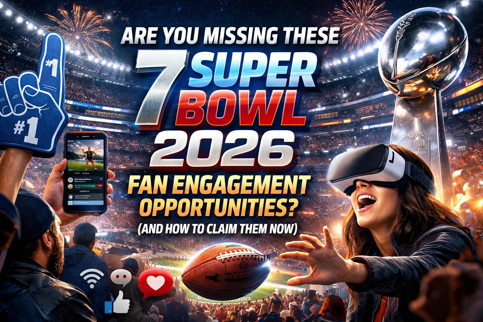 Are You Missing These 7 Super Bowl 2026 Fan Engagement Opportunities? (And How to Claim Them Now)
