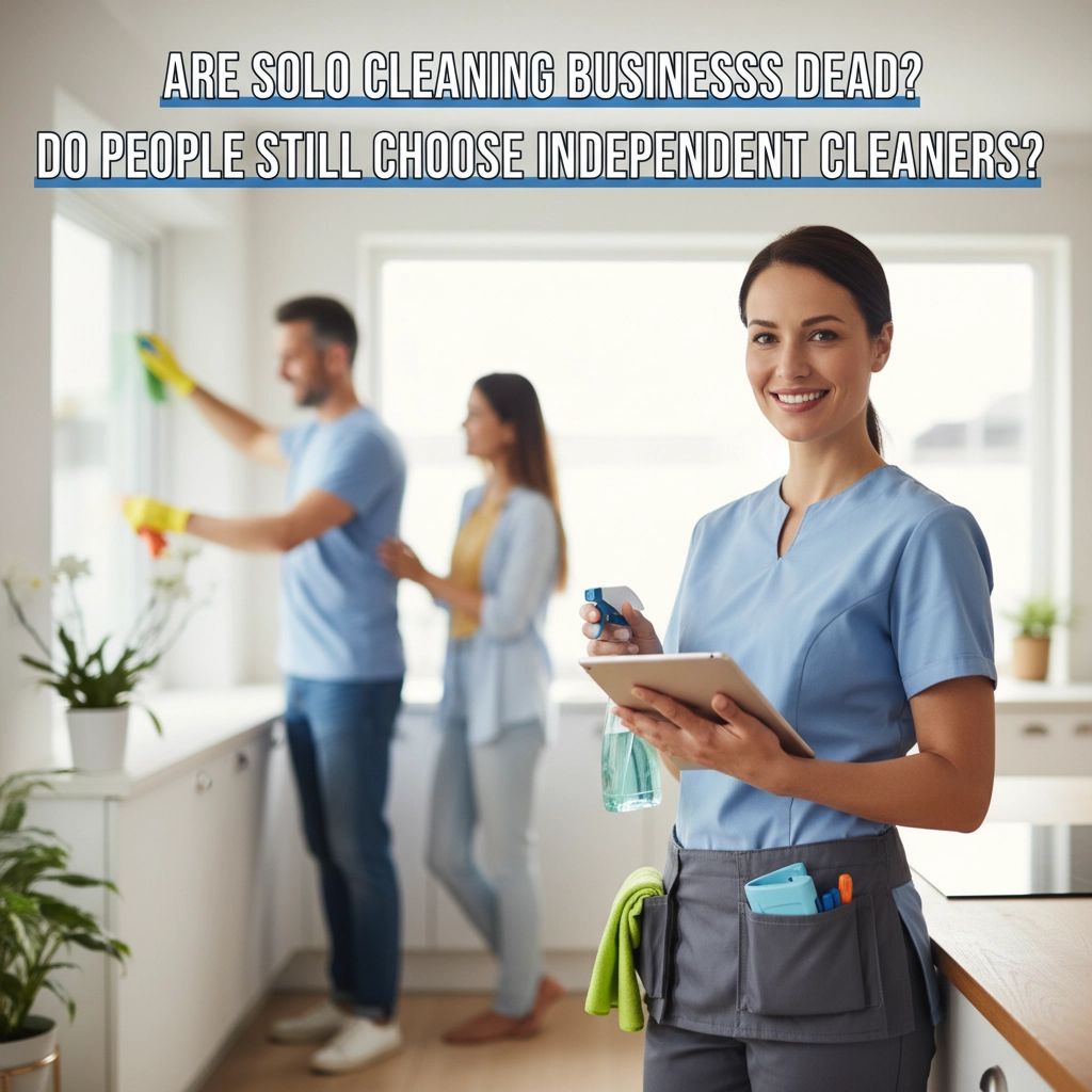 Are Solo Cleaning Businesses Dead? Do People Still Choose Independent Cleaners?