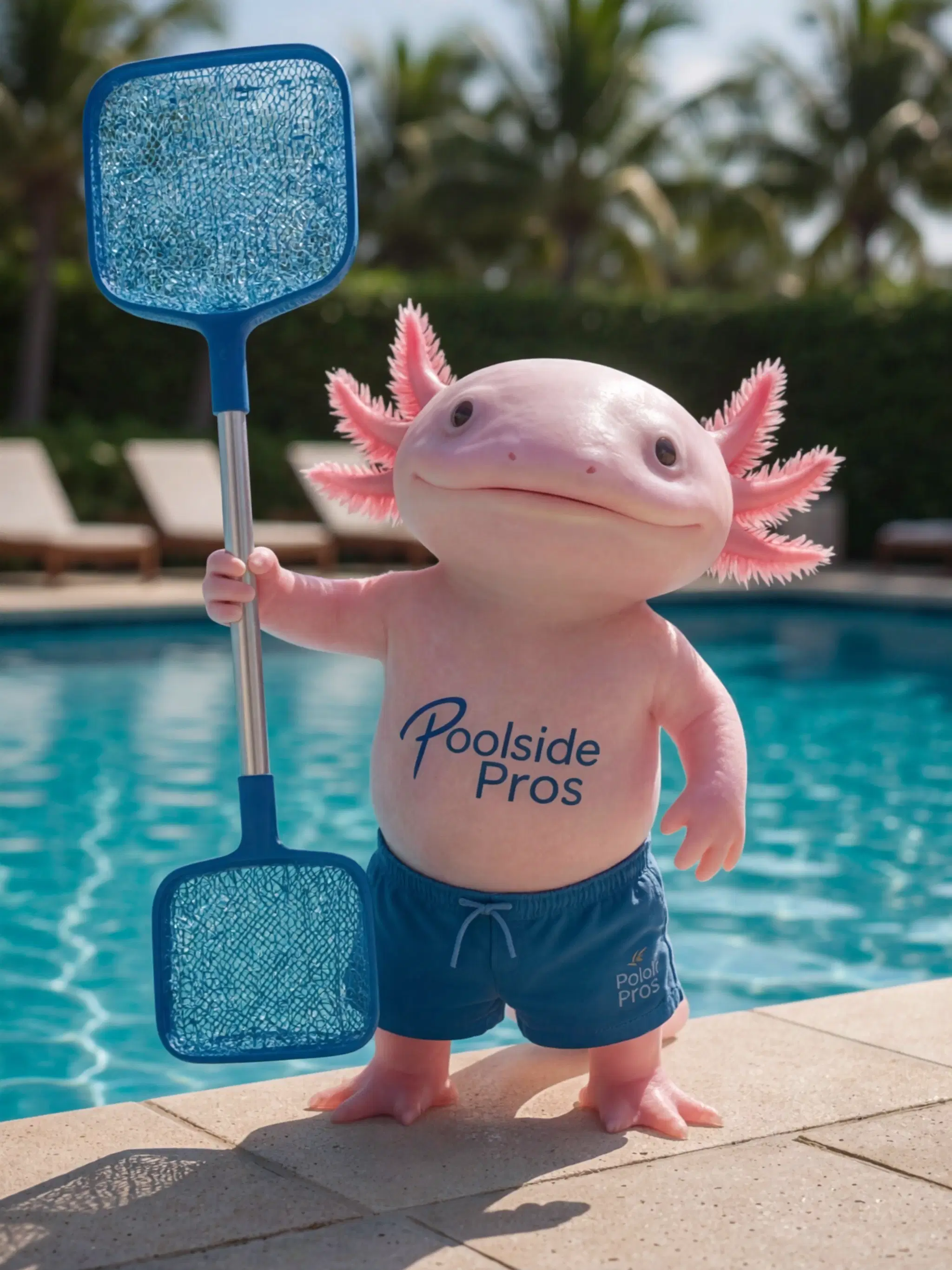 Poolside Pros Mascot
