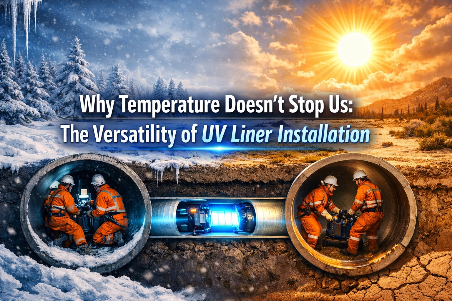 [HERO] Why Temperature Doesn't Stop Us: The Versatility of UV Liner Installation