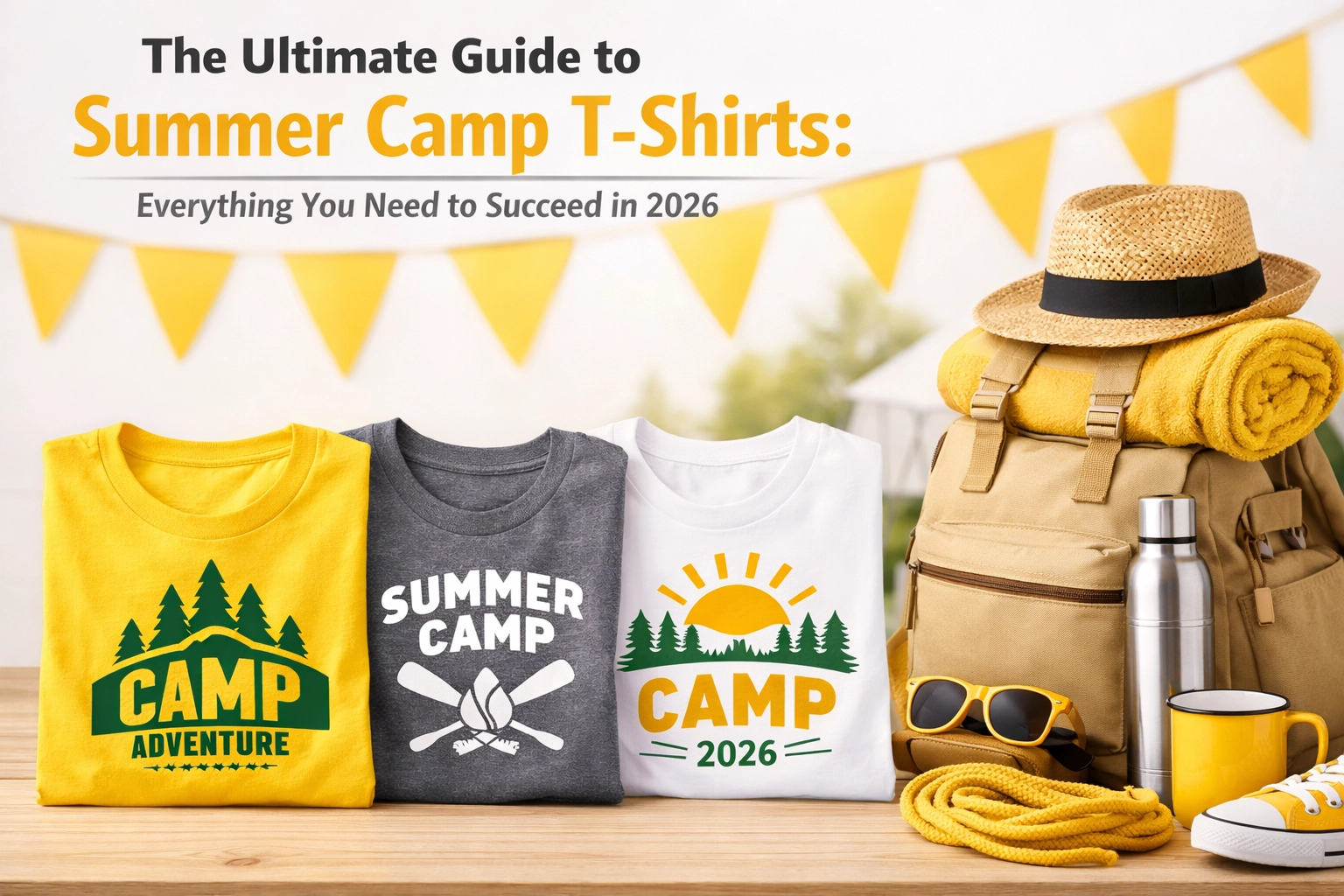 [HERO] The Ultimate Guide to Summer Camp T-shirts: Everything You Need to Succeed in 2026