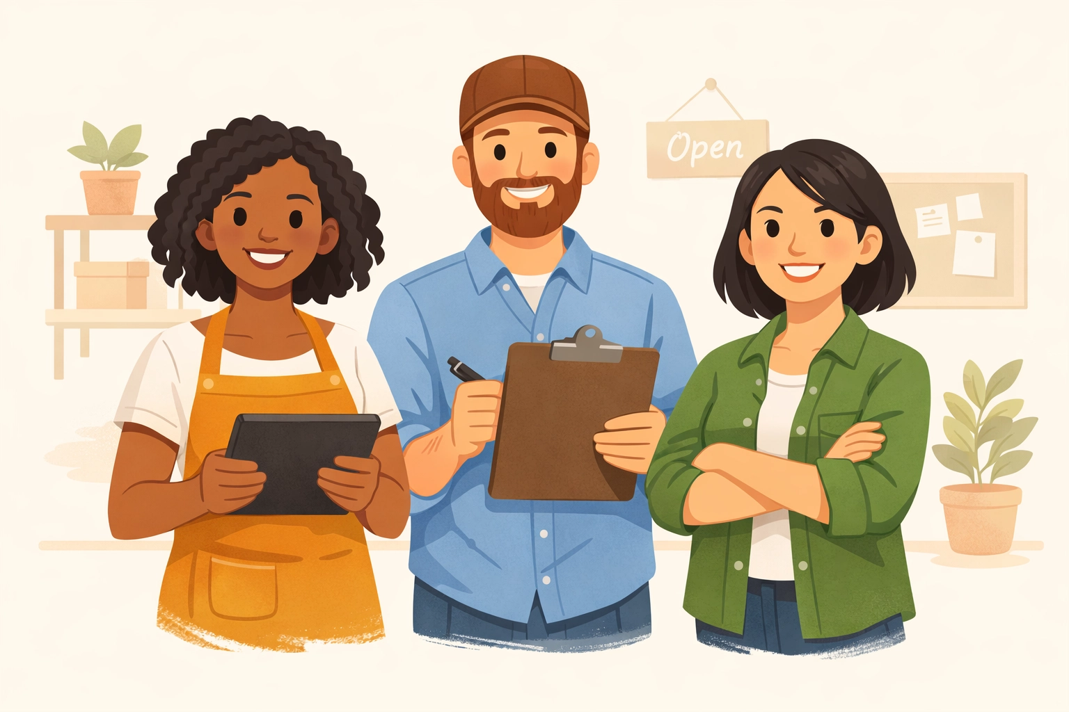 Small business owners discussing BOI filing requirements and compliance deadlines