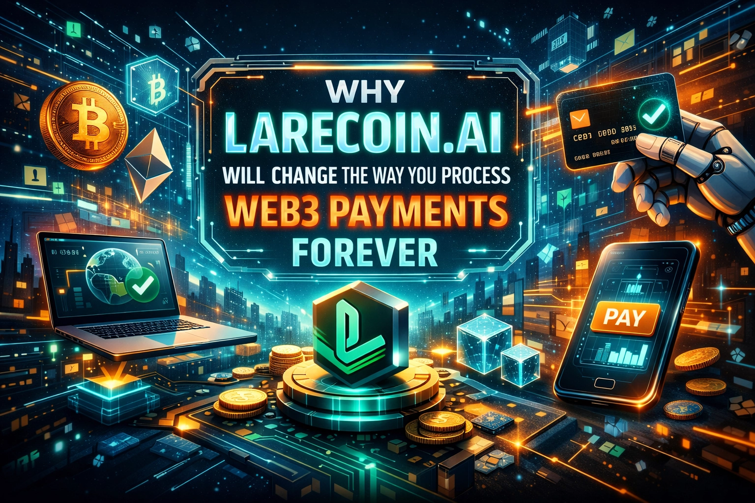 [HERO] Why Larecoin.ai Will Change the Way You Process Web3 Payments Forever