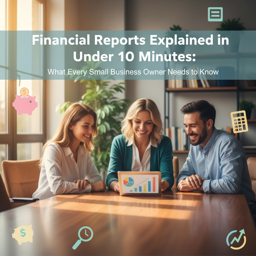 Financial Reports Explained in Under 10 Minutes: What Every Small Business Owner Needs to Know