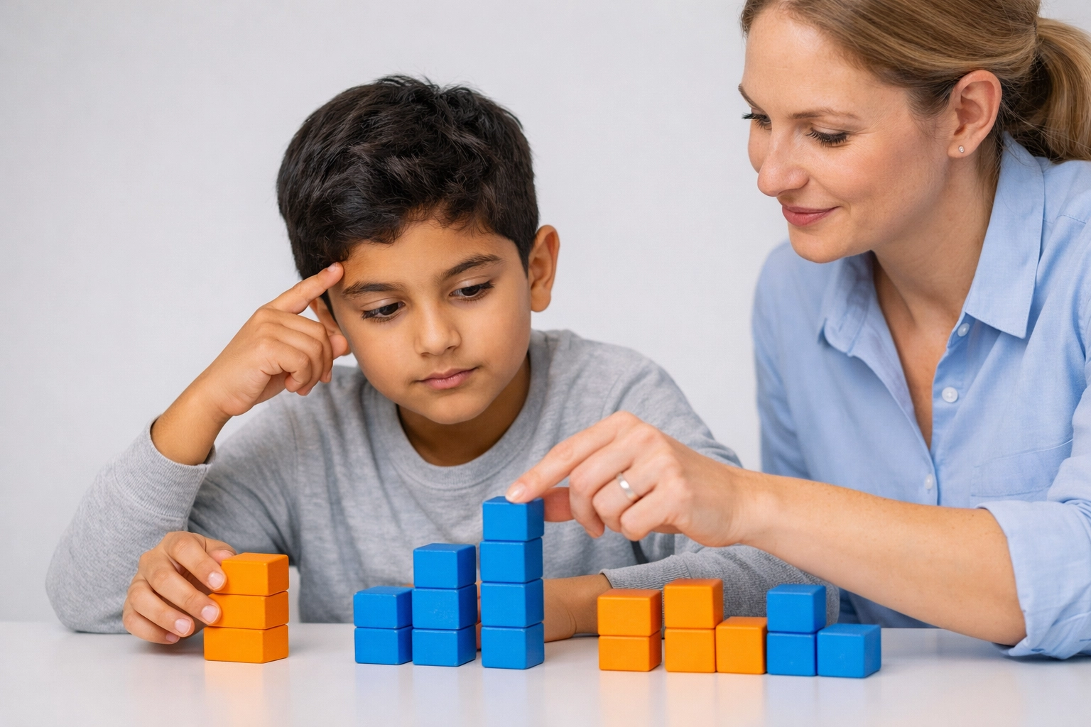 Remedial teaching basisonderwijs gericht op het leerproces en de basisvaardigheden.