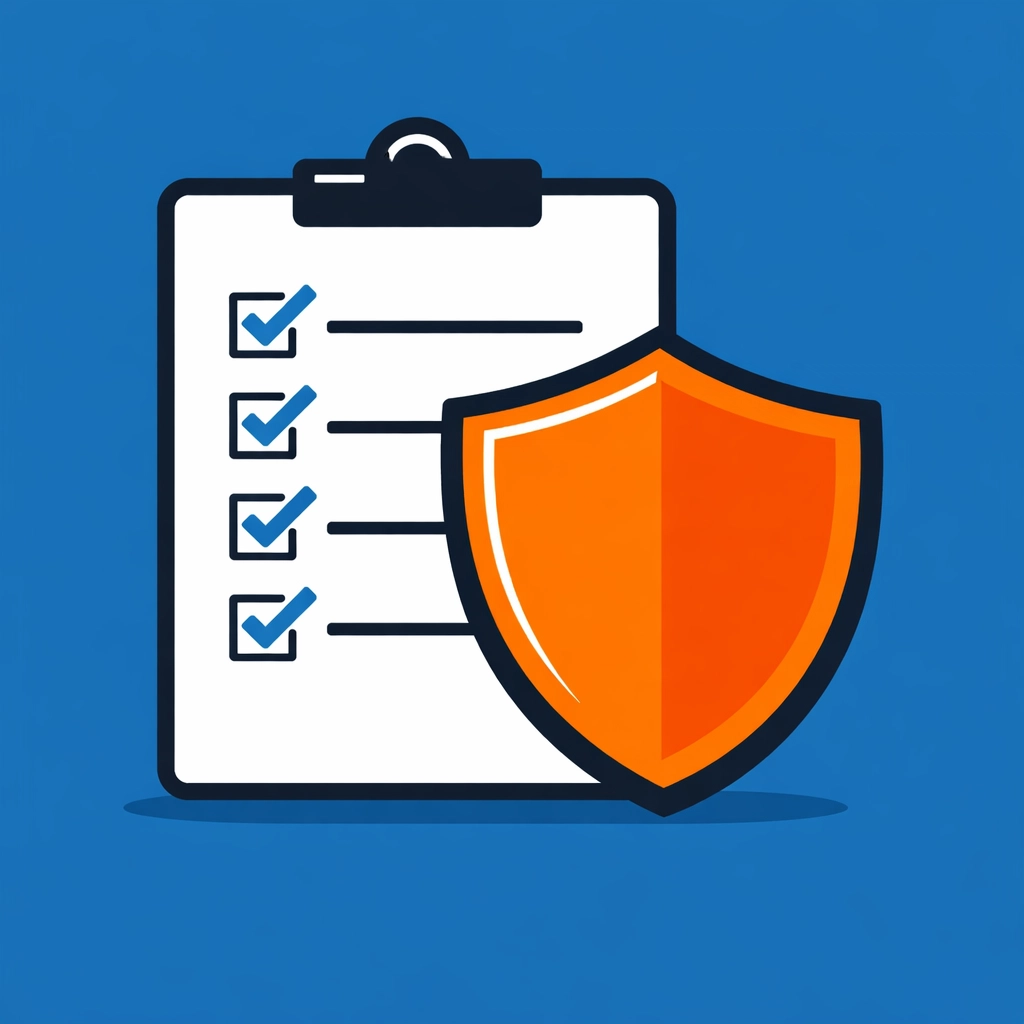 Professional home watch inspection checklist and shield for insurance documentation.