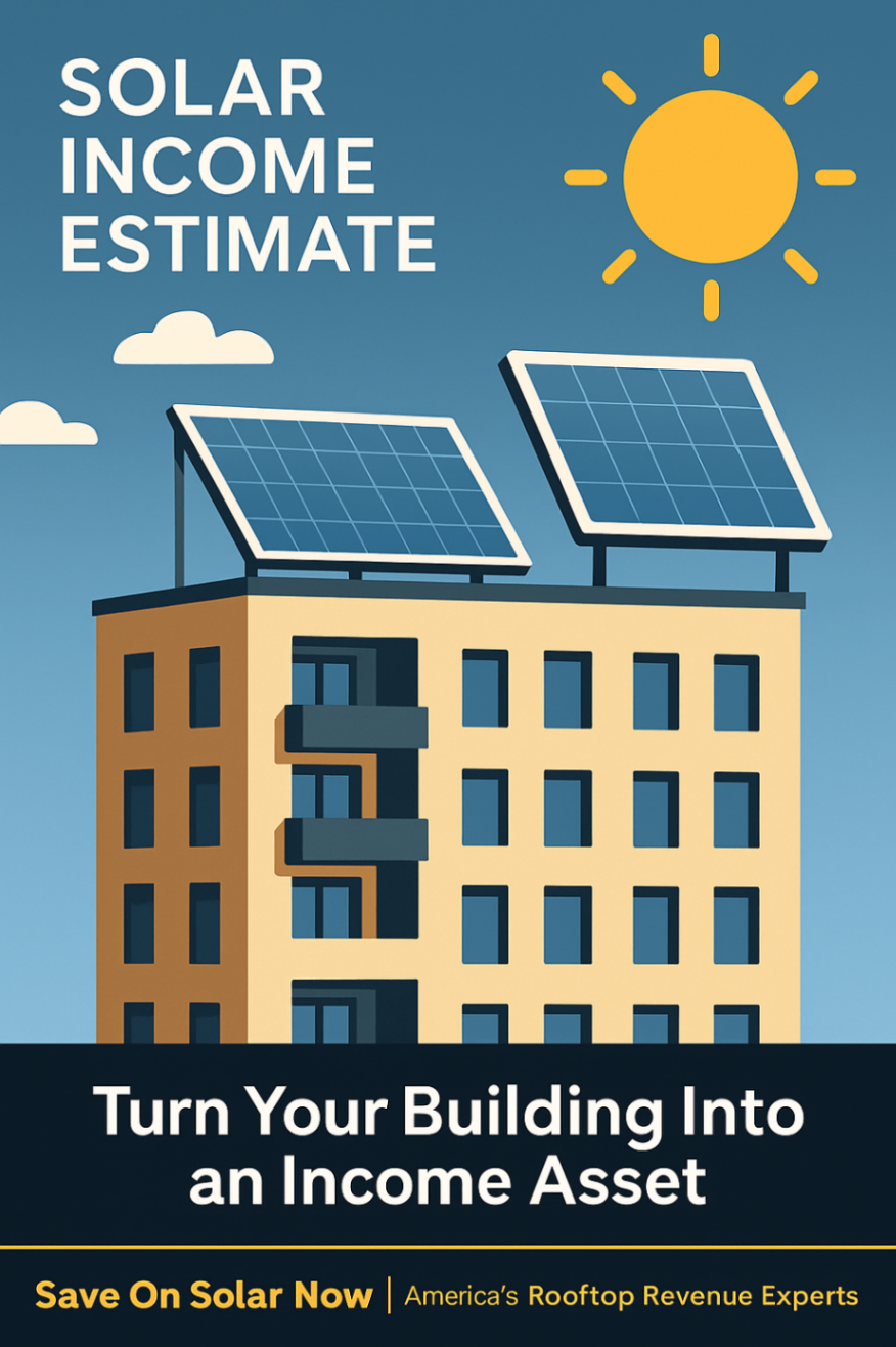 Solar Income Estimate Illustration
