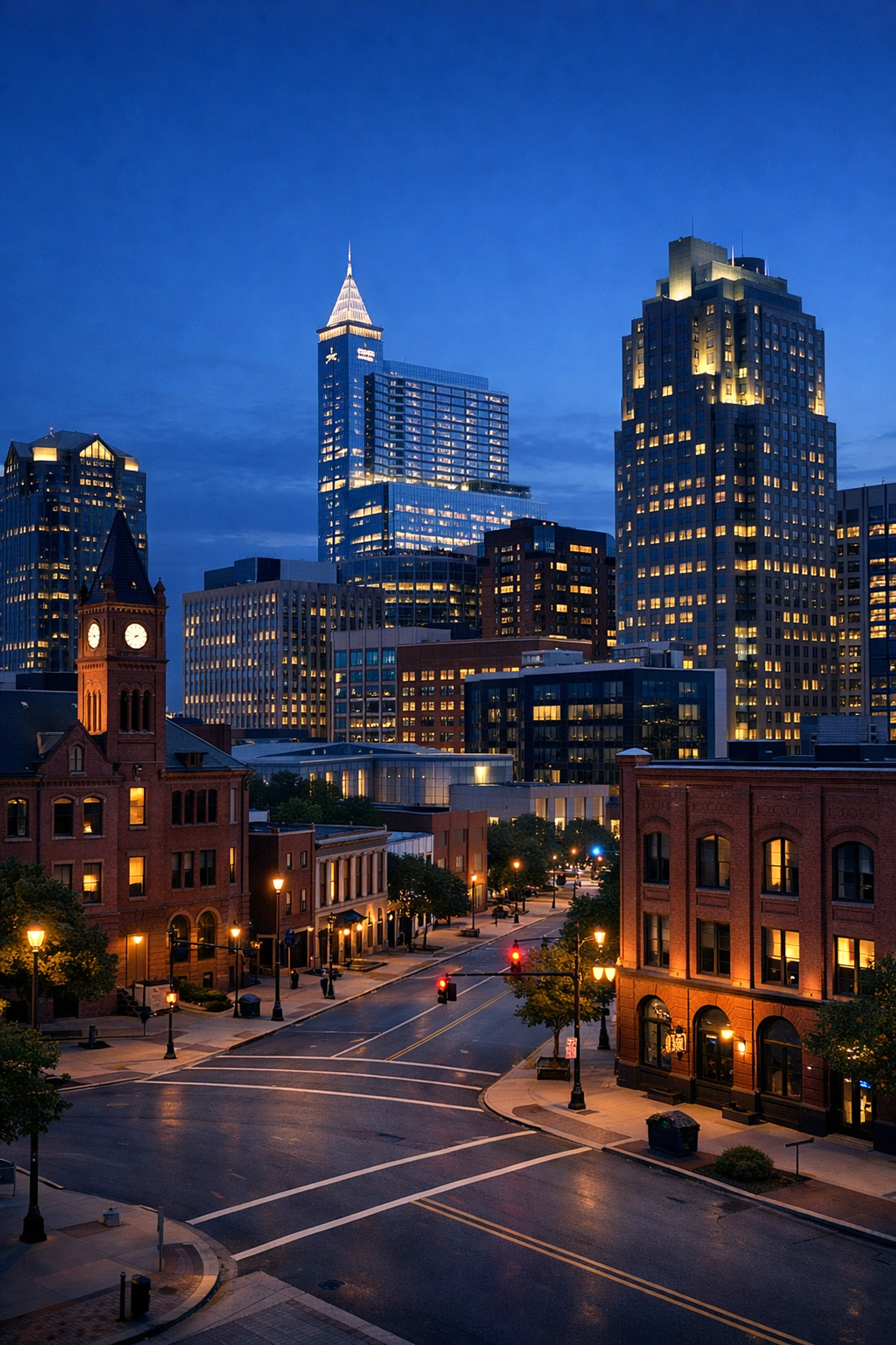 North Carolina city skyline representing the regional market to sell my business North Carolina.