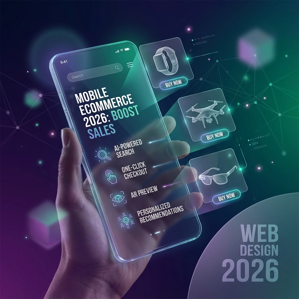 Mobile eCommerce Website Design Tips for 2026: How to Boost Sales with User-Friendly Features