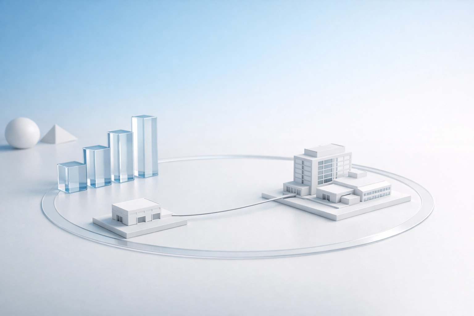 Financial growth charts and facility models showing how to scale treatment center operations and increase revenue.