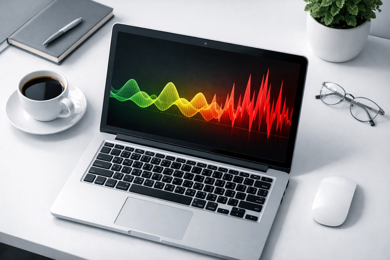 Sentiment analysis dashboard showing customer sentiment deteriorating from positive to negative