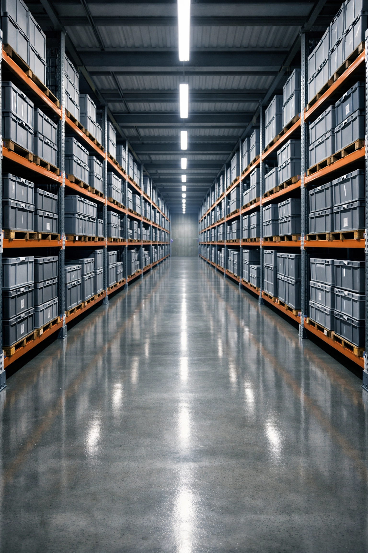 Well-organized warehouse inventory reflecting high business value for Alabama sellers.