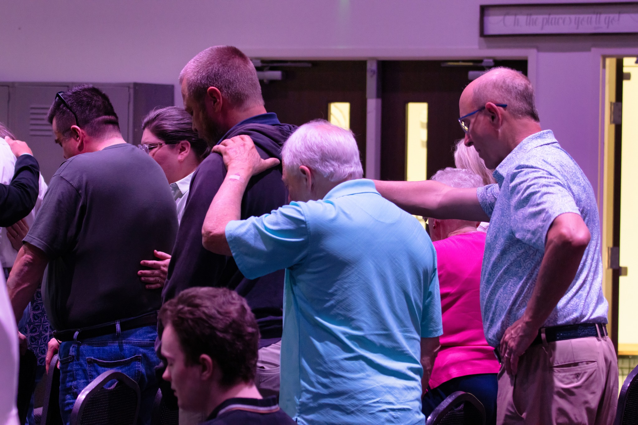 Oración ilimitada en línea en la comunidad de la iglesia