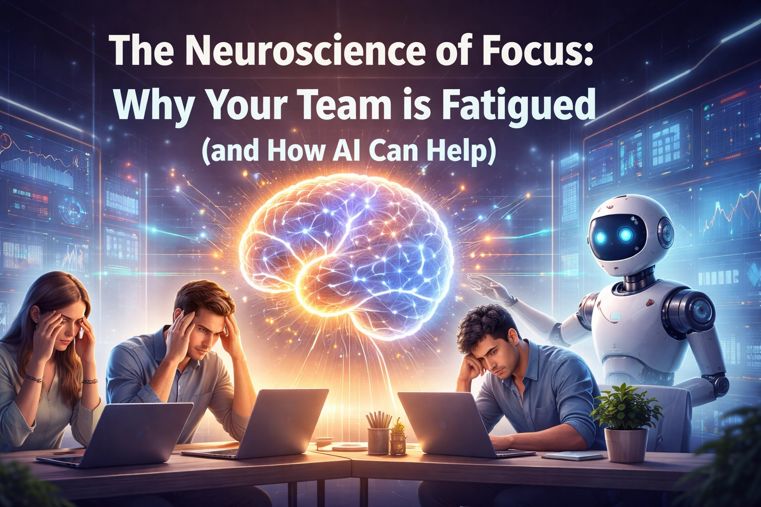 [HERO] The Neuroscience of Focus: Why Your Team is Fatigued (and How AI Can Help)