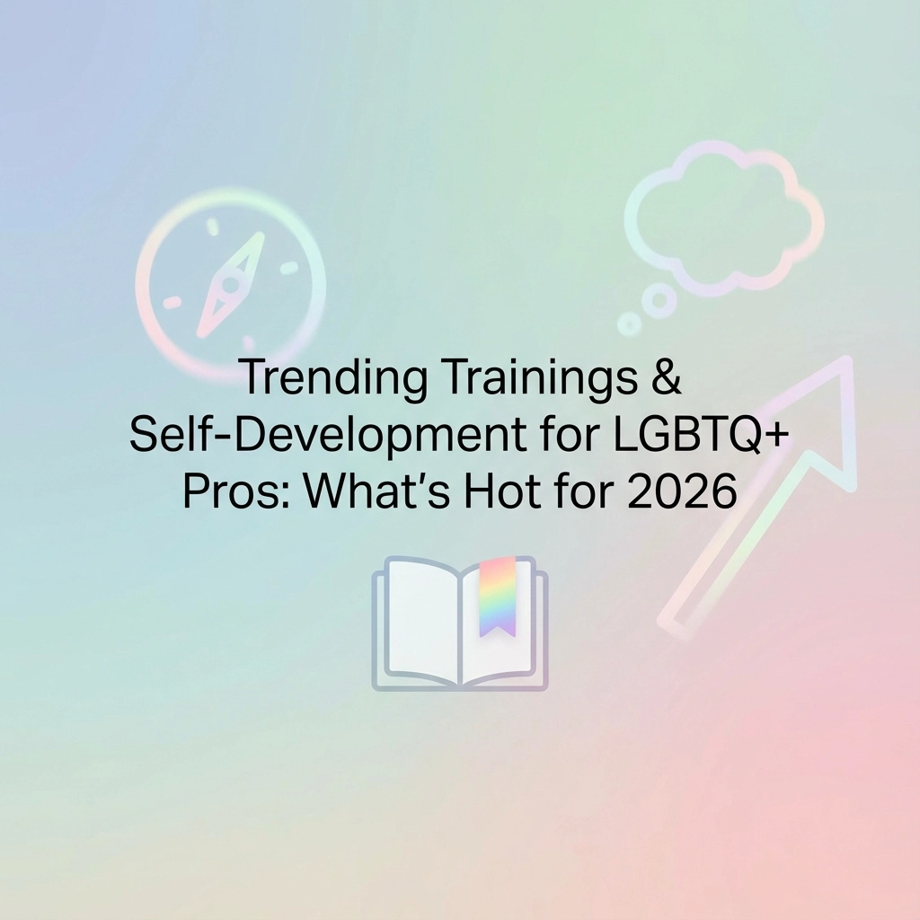 Trending Trainings &amp; Self-Development for LGBTQ+ Pros: What's Hot for 2026