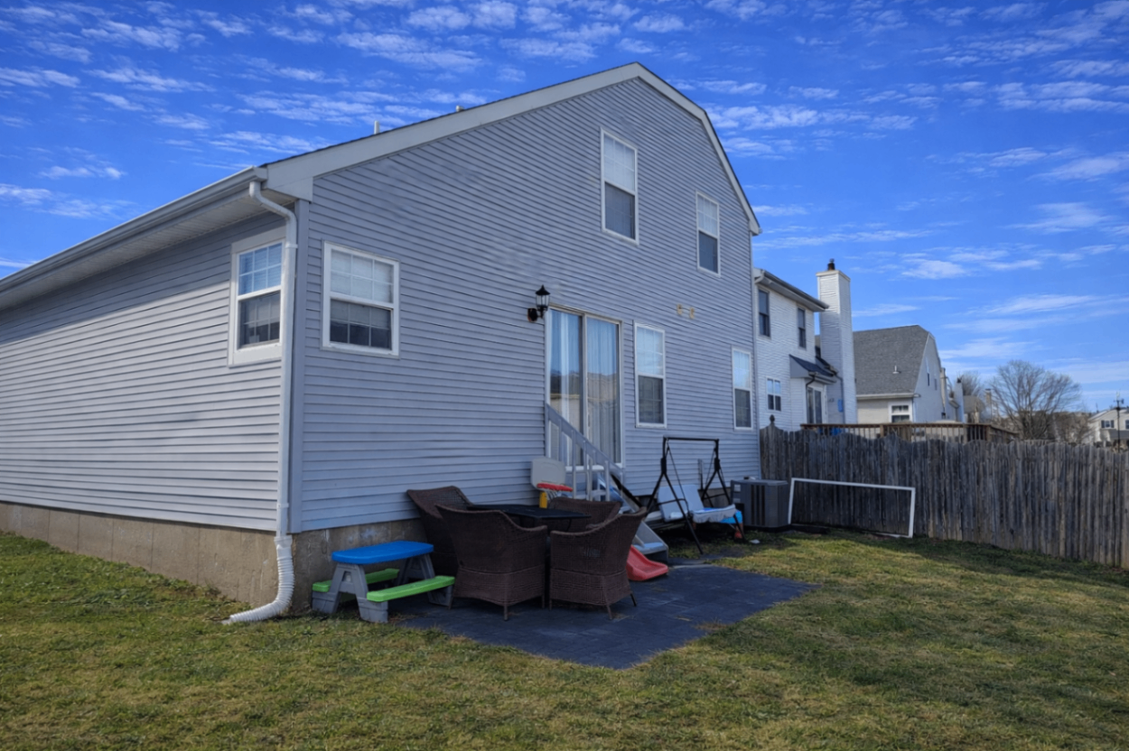 Burlington Township NJ home exterior angle for a coming soon 4-bedroom property with dual primary suites in 08016 Burlington Township NJ home exterior angle for a coming soon 4-bedroom property with dual primary suites in 08016