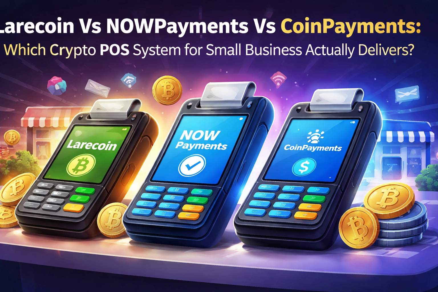 [HERO] Larecoin Vs NOWPayments Vs CoinPayments: Which Crypto POS System for Small Business Actually Delivers?