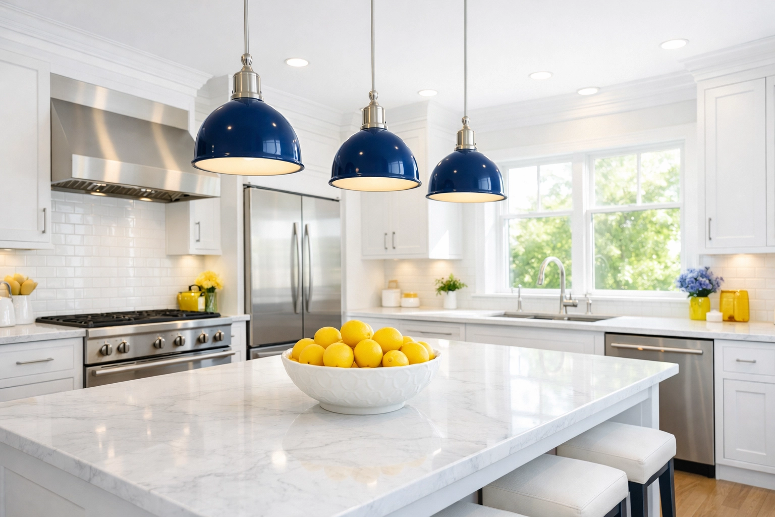 A spotless kitchen showcasing the benefits of weekly vs bi-weekly house cleaning in Lincoln.