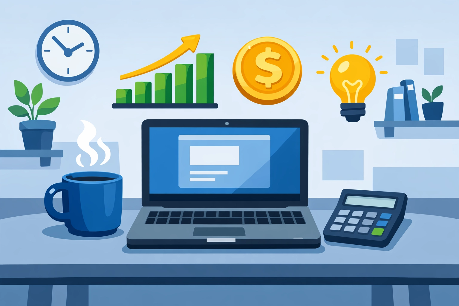 Modern office workspace showing small business tax planning strategies for New Haven entrepreneurs.