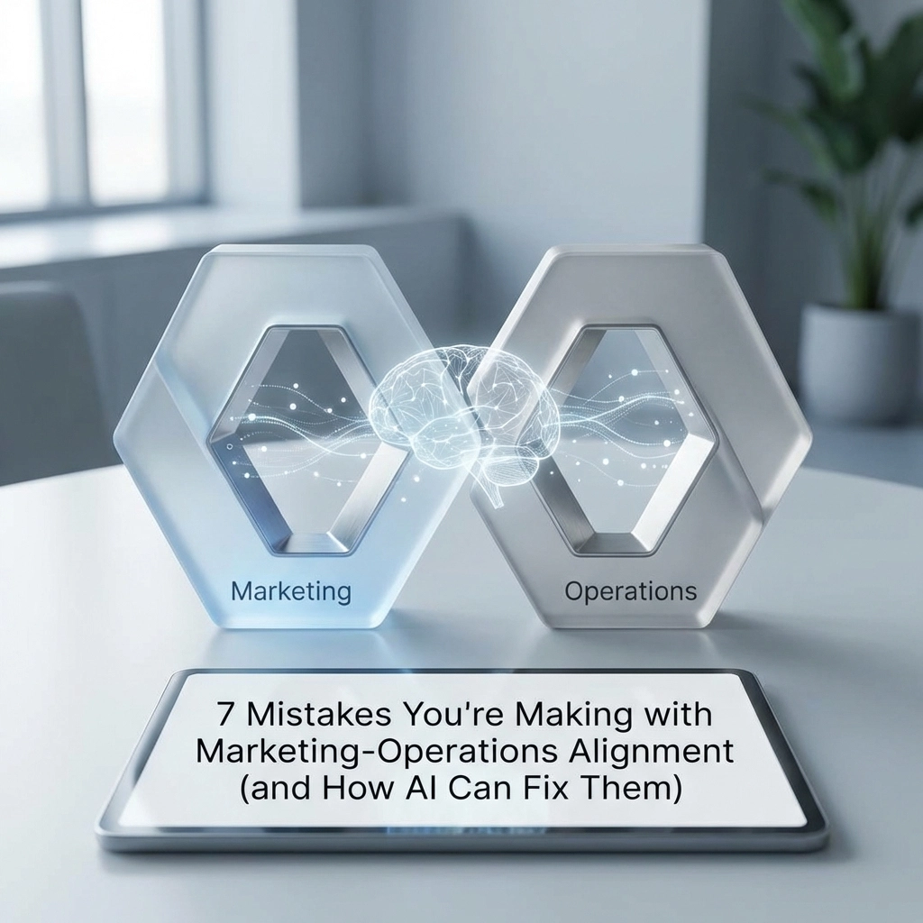 7 Mistakes You're Making with Marketing-Operations Alignment (and How AI Can Fix Them)