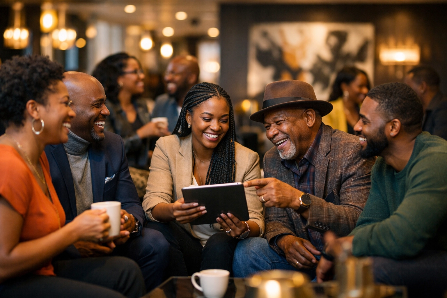 A community of Black entrepreneurs collaborating to strengthen the economic impact of the Buyblack movement.