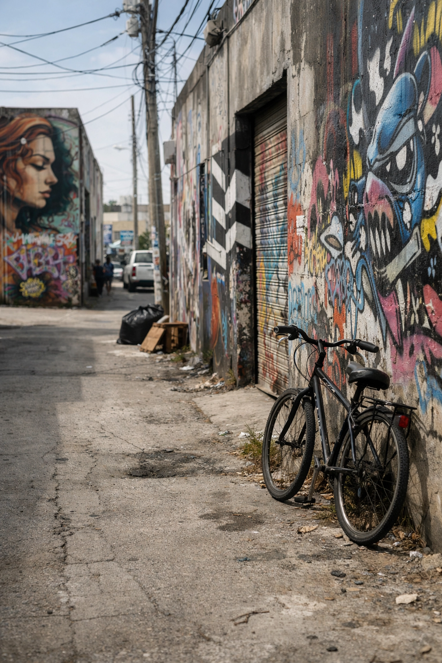 Vibrant graffiti murals perfect for Wynwood photography in one of Miami's best hidden gems.