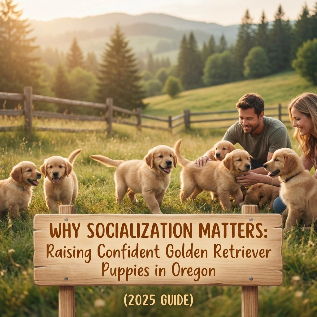 Why Socialization Matters: Raising Confident Golden Retriever Puppies in Oregon (2025 Guide)