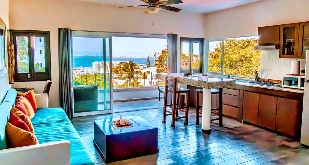 Bright, open-concept condo