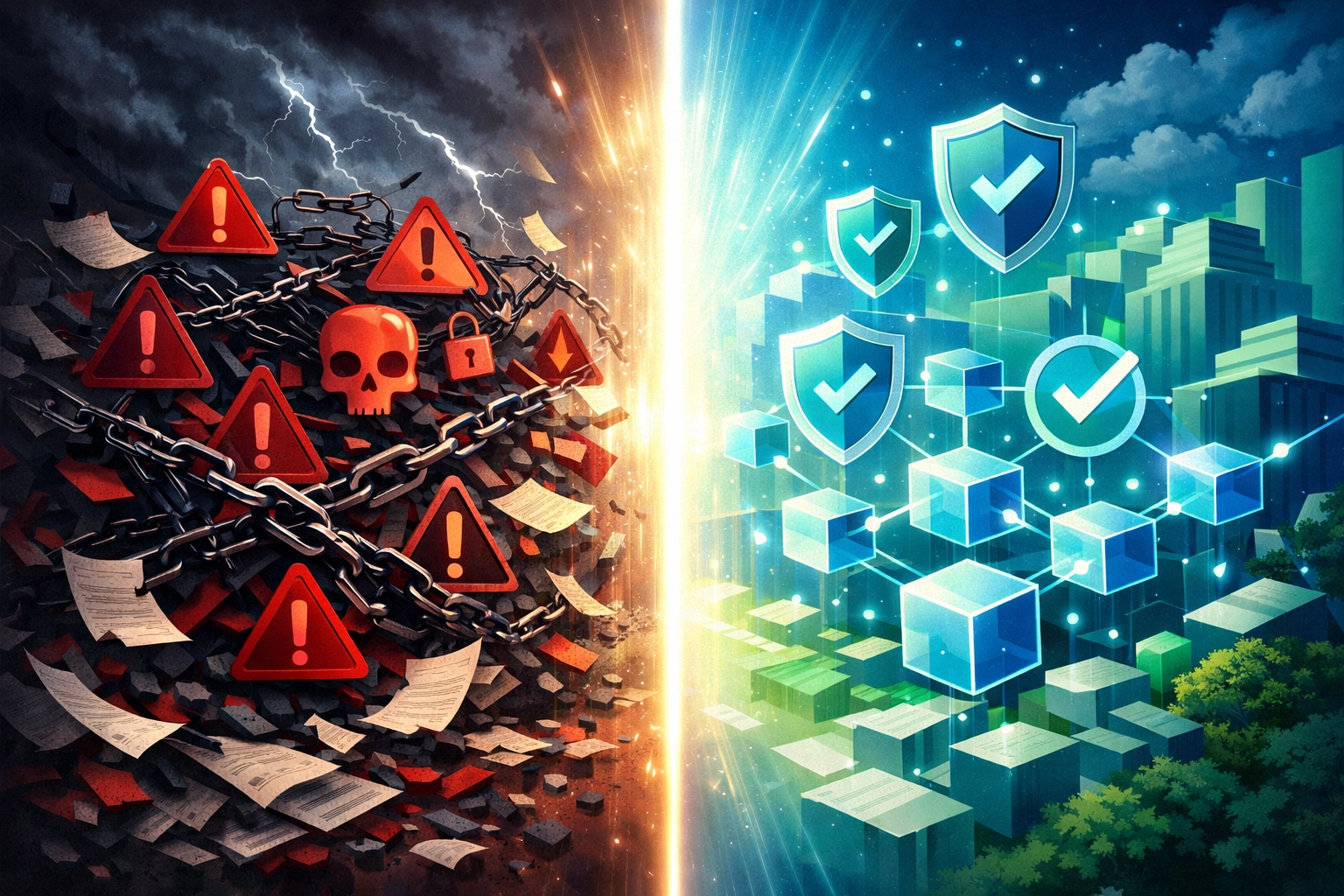 Comparison of non-compliant crypto platforms versus regulated compliant payment infrastructure