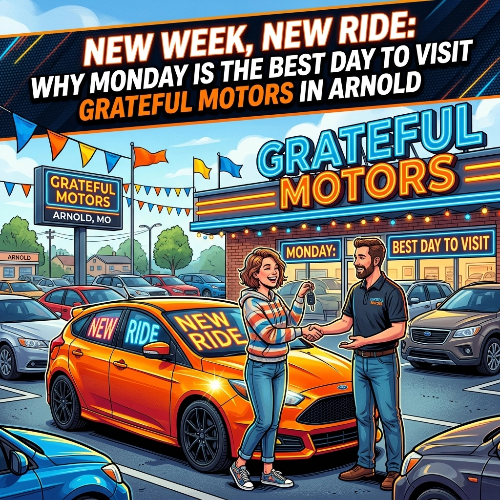 [HERO] New Week, New Ride: Why Monday is the Best Day to Visit Grateful Motors in Arnold