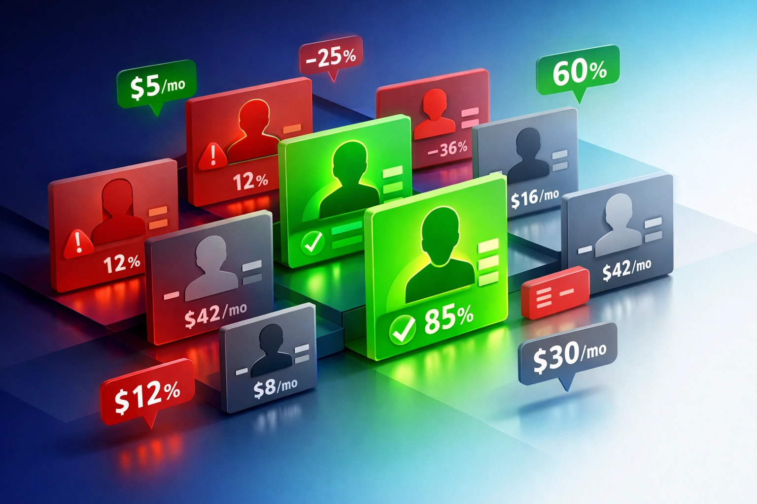 ServiceNow license optimization showing active and inactive user accounts for cost reduction