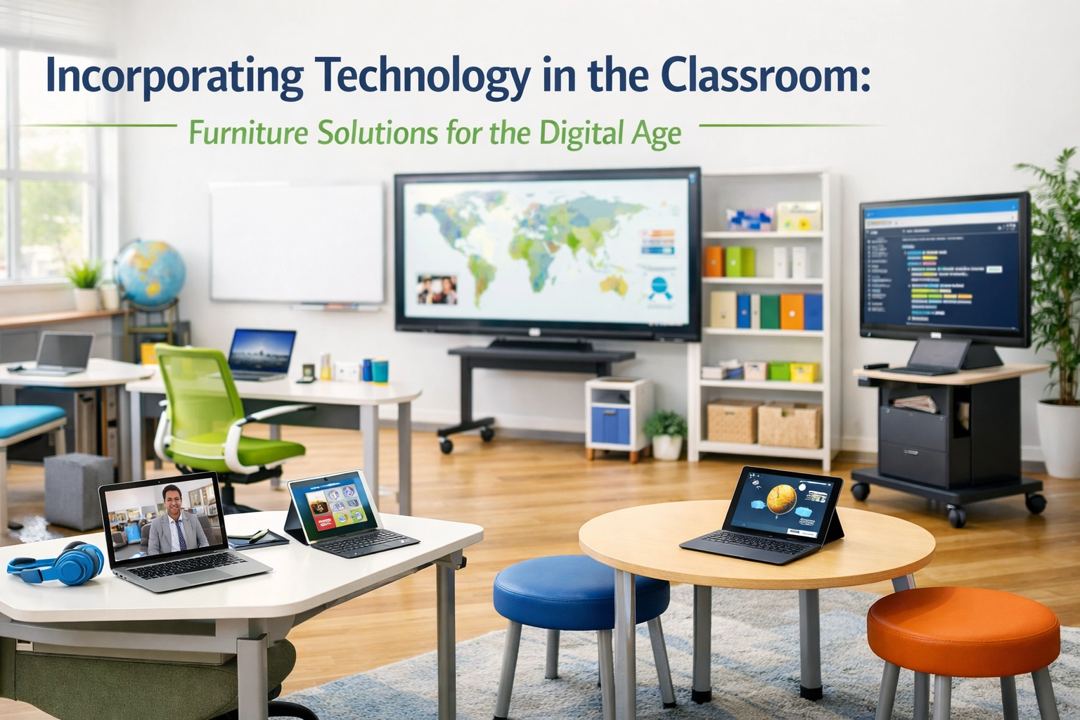 [HERO] Incorporating Technology in the Classroom: Furniture Solutions for the Digital Age
