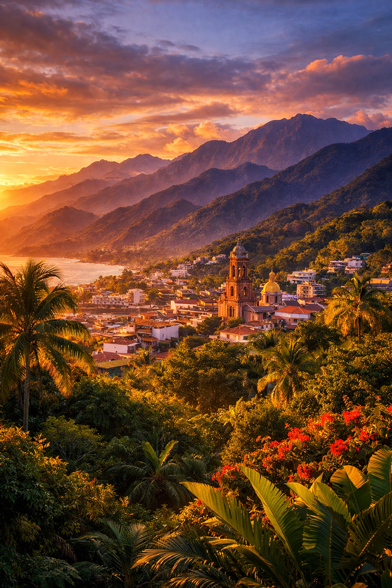 Sierra Madre mountains and jungle near Puerto Vallarta offering adventure opportunities