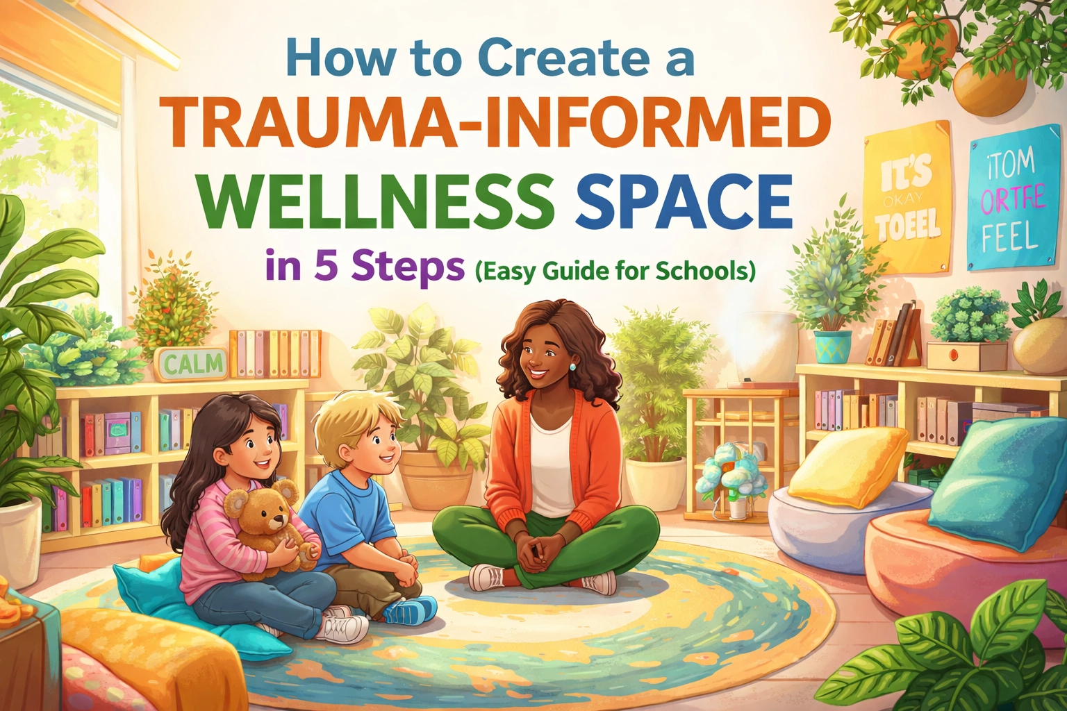 [HERO] How to Create a Trauma-Informed Wellness Space in 5 Steps (Easy Guide for Schools)
