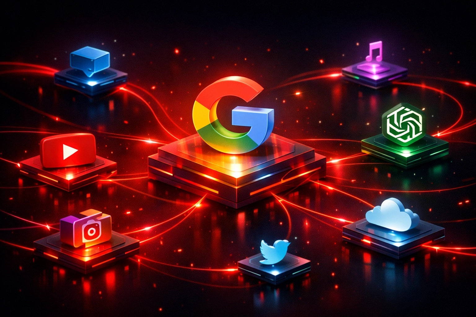 Multi-platform search presence across Google, YouTube, ChatGPT, and AI-powered discovery platforms