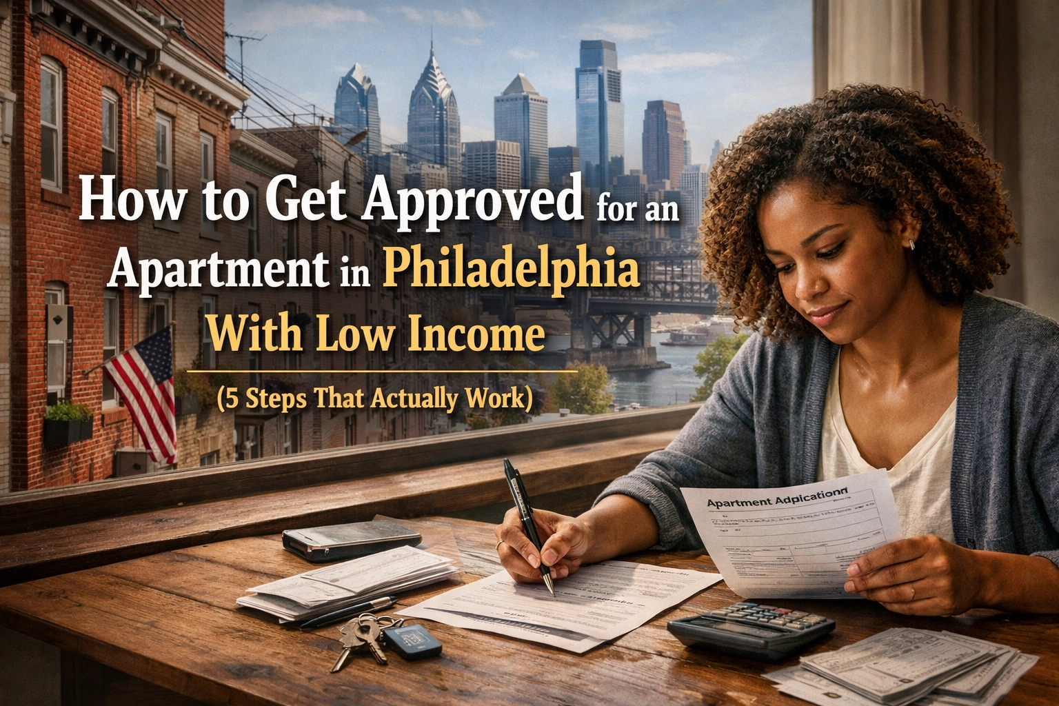 [HERO] How to Get Approved for an Apartment in Philadelphia With Low Income (5 Steps That Actually Work)