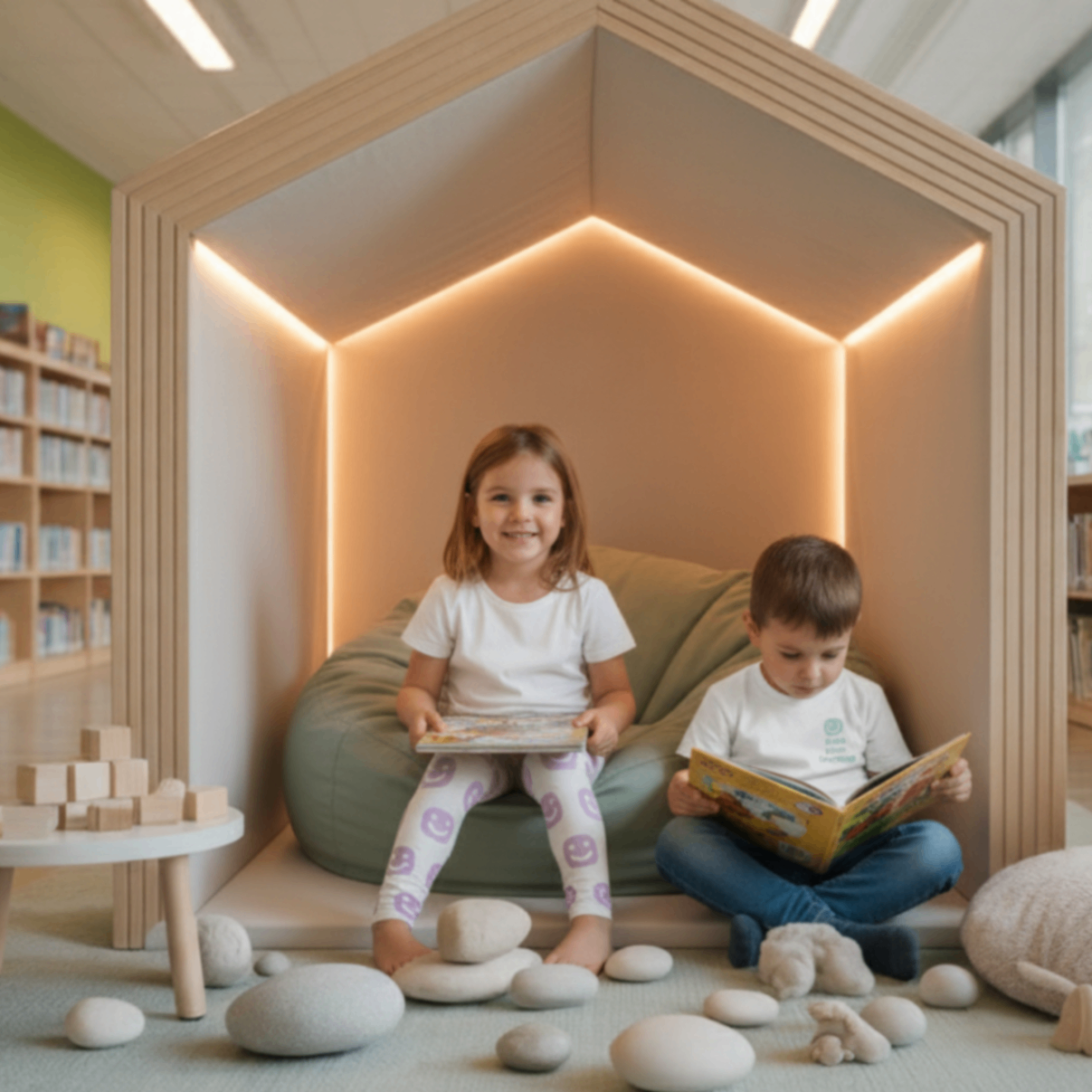 Sensory-Friendly Nook for Children